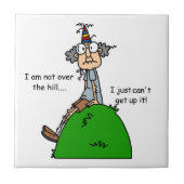 Niet over de Humor van de Heuvel Tegeltje (Voorkant)