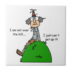 Niet over de Humor van de Heuvel Tegeltje