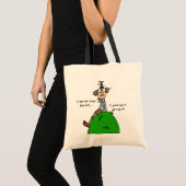 Niet over de Humor van de Heuvel Tote Bag (Voorkant (product))