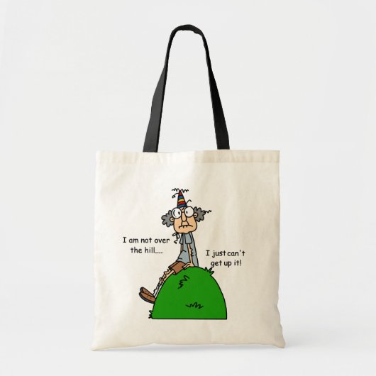 Niet over de Humor van de Heuvel Tote Bag (Voorkant)