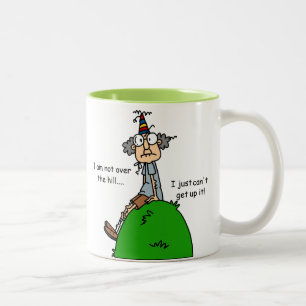 Niet over de Humor van de Heuvel Tweekleurige Koffiemok