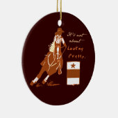 Niet over kijken keramisch ornament (Rechts)