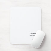 Niet Overdenk Ontwerp Muismat (Met muis)