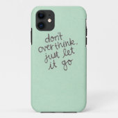 Niet overdenken Case-Mate iPhone case (Achterkant)