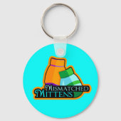 Niet-overeenkomende Sleutelhanger van Mittens (Voorkant)