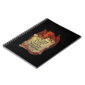 Niet overleggen in de kwestie van de Dragons voor Notitieboek (Linkerzijde)