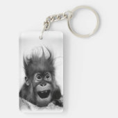 NIET PANIC Acrylacryl Sleutelhanger (achterkant)