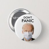 NIET PANIC RONDE BUTTON 5,7 CM (Voorkant /achterkant)
