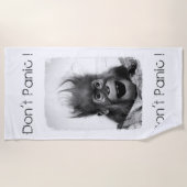 NIET PANIEK! Beach Towel Strandlaken (Voorkant)