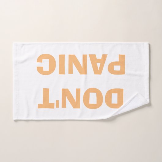NIET PANIG handdoek (Handdoek)