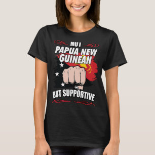 Niet Papoea-Nieuw-Guinea maar ondersteunende reisP T-shirt