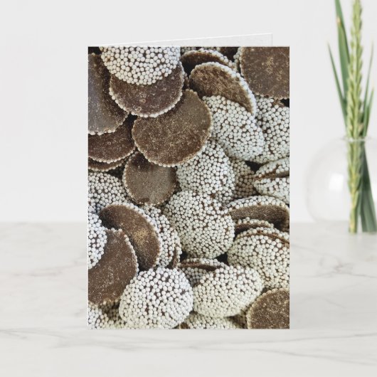 niet - pareil snoep verjaardag kaart (Voorkant)