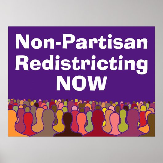 Niet-partijdige herindeling nu poster (Voorkant)
