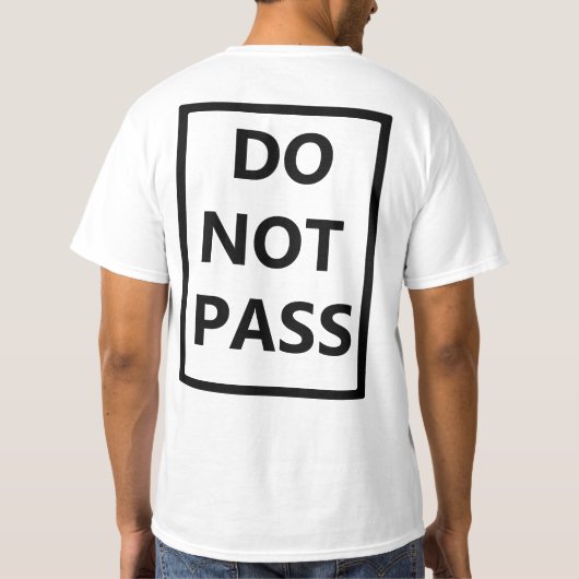 NIET PASS Running of Race Shirt (Achterkant)