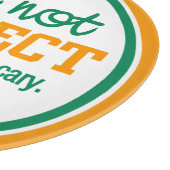 Niet perfect aangepast monogram snijbord snijplank (Hoek)