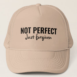 Niet perfect gewoon vergeven, bijbelvers, Christel Trucker Pet