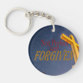 Niet perfect, gewoon vergeven sleutelhanger (Voorkant)