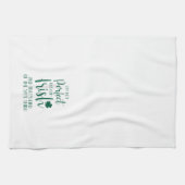 Niet perfect, maar ik ben Iers | Offerte voor St P Theedoek (Horizontaal)