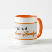 Niet persoonlijk mok (Voorkant rechts)