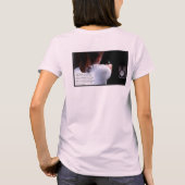 (Niet) Pistool controle voor vrouwen T-shirt (Achterkant)