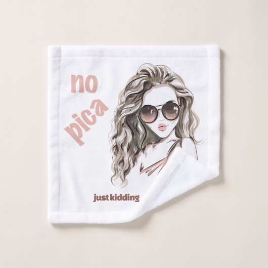 Niet pittig bad handdoek (Wasdoekje)