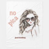 Niet pittig fleece deken (Voorkant)