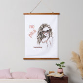 Niet pittig hangend wandkleed (Slaapkamer)