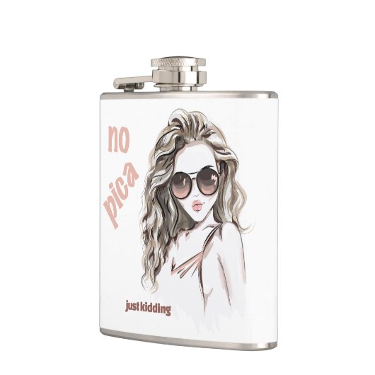 Niet pittig heupfles (Links)