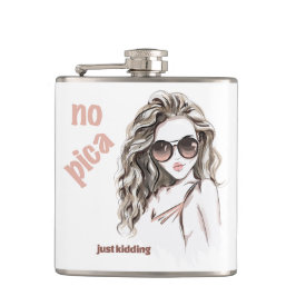 Niet pittig heupfles