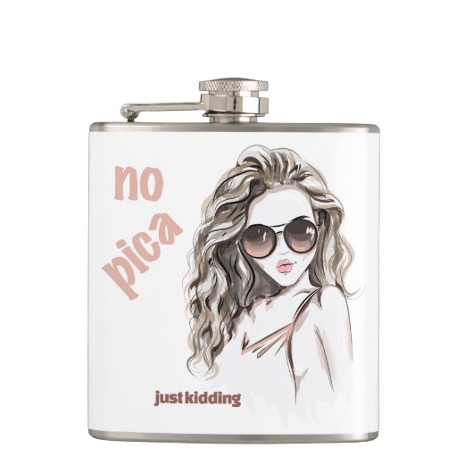 Niet pittig heupfles (Voorkant)