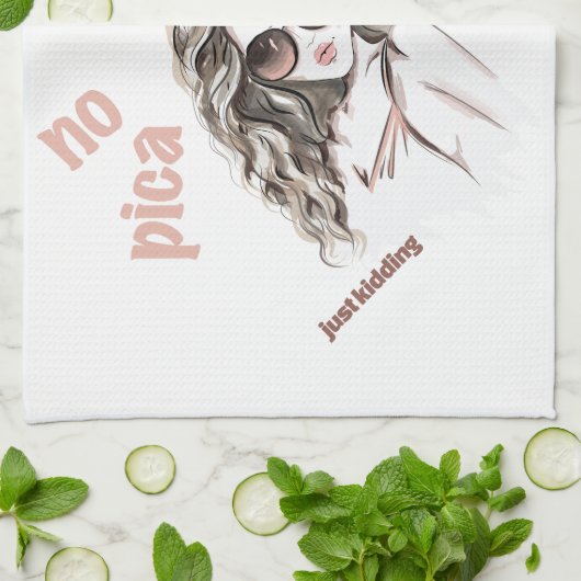 Niet pittig theedoek (Gevouwen)