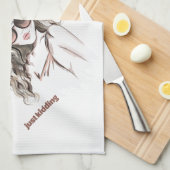 Niet pittig theedoek (Quarter Fold)