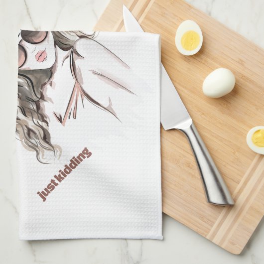 Niet pittig theedoek (Quarter Fold)