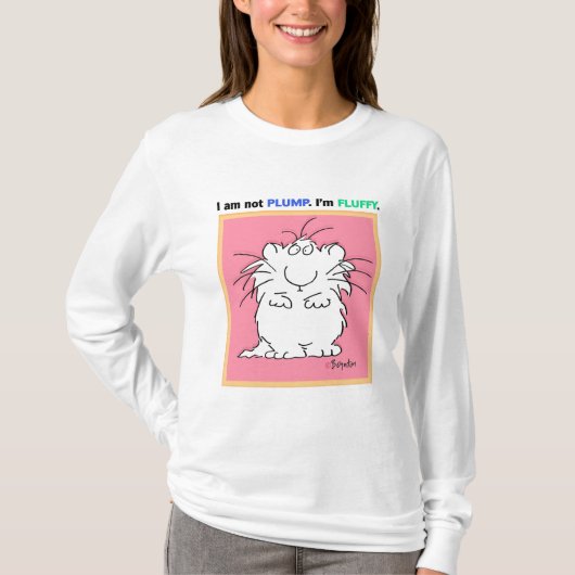 NIET PLUMP, FLUFFY Boynton T-shirt (Voorkant)