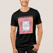 NIET PLUMP, FLUFFY Boynton Tri-Blend Shirt (Voorkant)