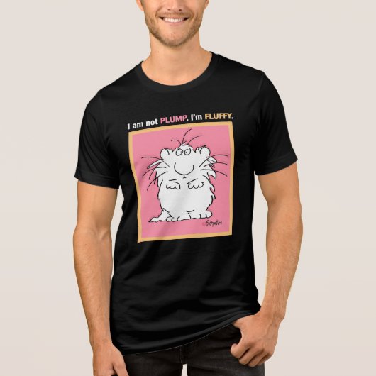 NIET PLUMP, FLUFFY Boynton Tri-Blend Shirt (Voorkant)