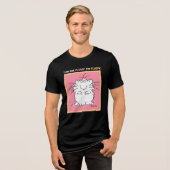NIET PLUMP, FLUFFY Boynton Tri-Blend Shirt (Voorkant volledig)