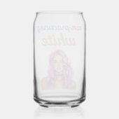 Niet-praktiserend wit blikvorm glas (Voorkant)