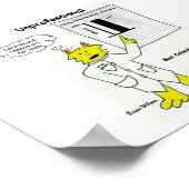 Niet-professioneel: Slecht wetenschappelijk Poster (Hoek)