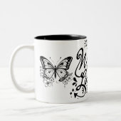 "Niet raar, maar een beperkte oplage: Vier je U Tweekleurige Koffiemok (Links)