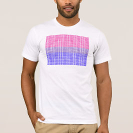 "Niet recht" bi vlag T-shirt