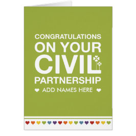 Niet rechtstreeks ontworpen civiele partnerschapsk