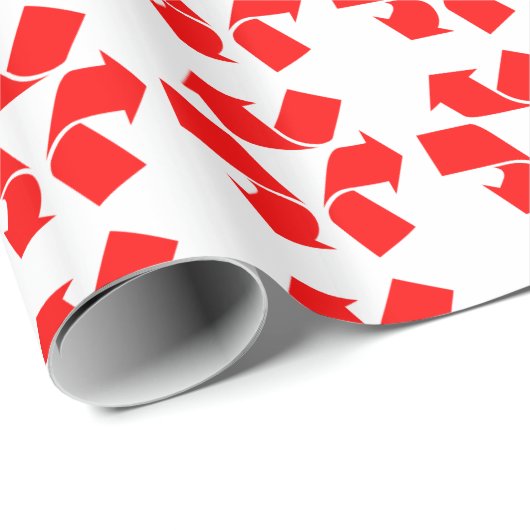 Niet-recycle-symbool Cadeaupapier (Rol Hoek)