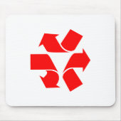 Niet-recycle Symbool Muismat (Voorkant)