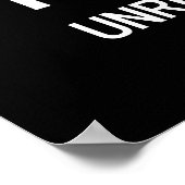 Niet recyclebaar ~ Chinees Taal Hanzi Bord Poster (Hoek)