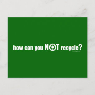 Niet Recyclen? Briefkaart