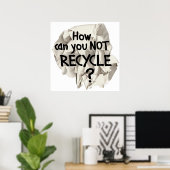Niet Recyclen? Poster (Thuiskantoor)