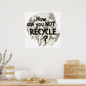 Niet Recyclen? Poster (Keuken)