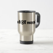 Niet Recyclen? Reisbeker (Voorkant rechts)