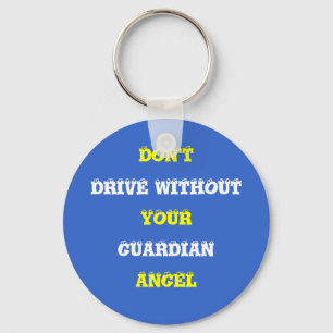 NIET, RIJF ZONDER UW, GUARDIAN, ANGEL SLEUTELHANGER